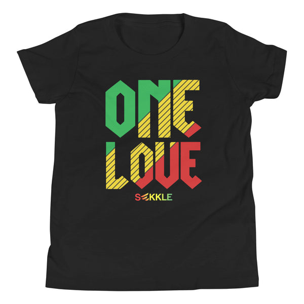 One Love ストライプ ユース Tシャツ